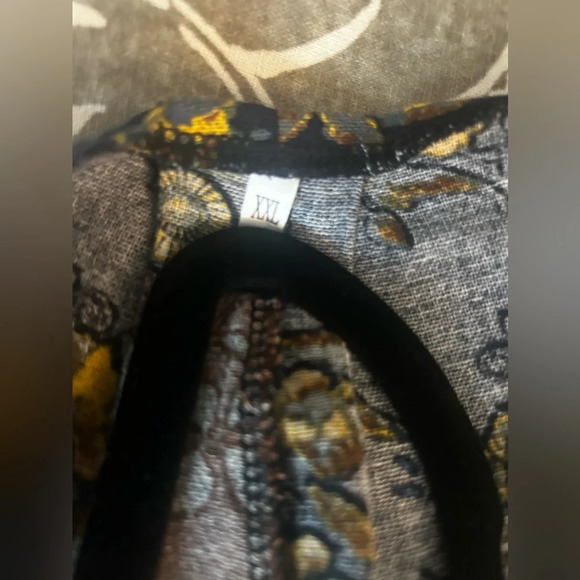 Patchwork Boho Cotton Overalls - Picture 6 of 7